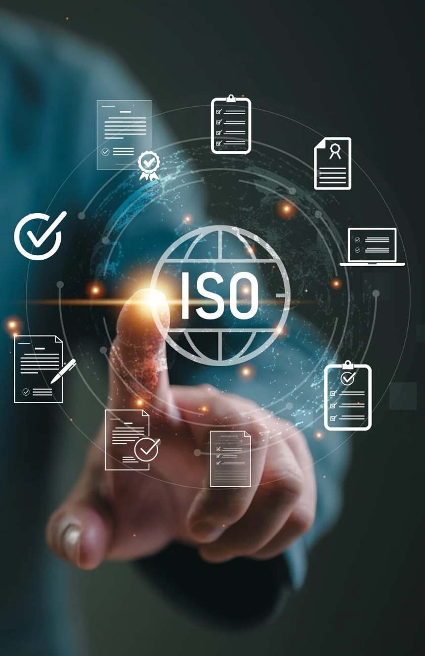 Concept numérique relatif à la certification ISO